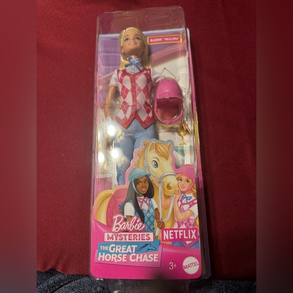 NIB: Barbie Mysteries The Great Horse Chase - Picture 1 of 3